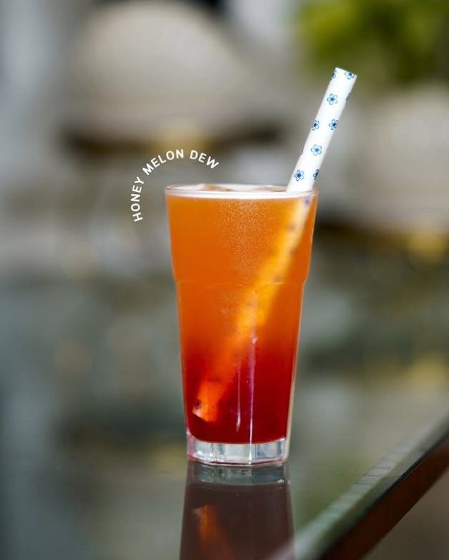 Honey Melon Dew fruit tea
